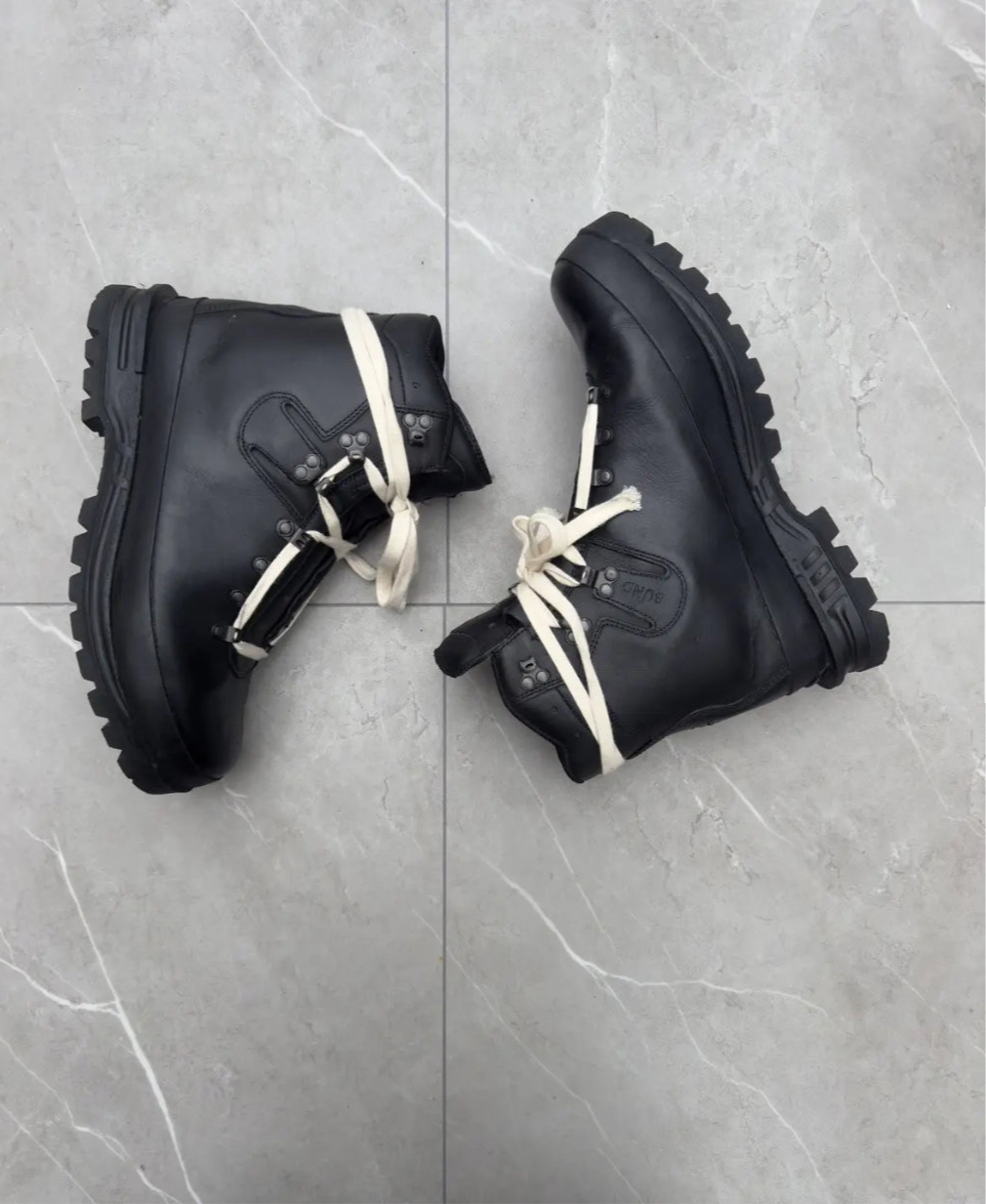 1970s Military Leather Combat Boots