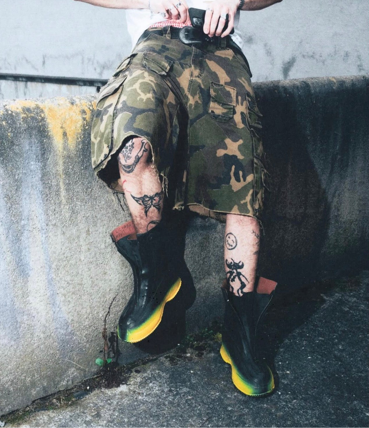 VINTAGE 1980s ECLIPSE COMBAT WATERPROOF BOOTS