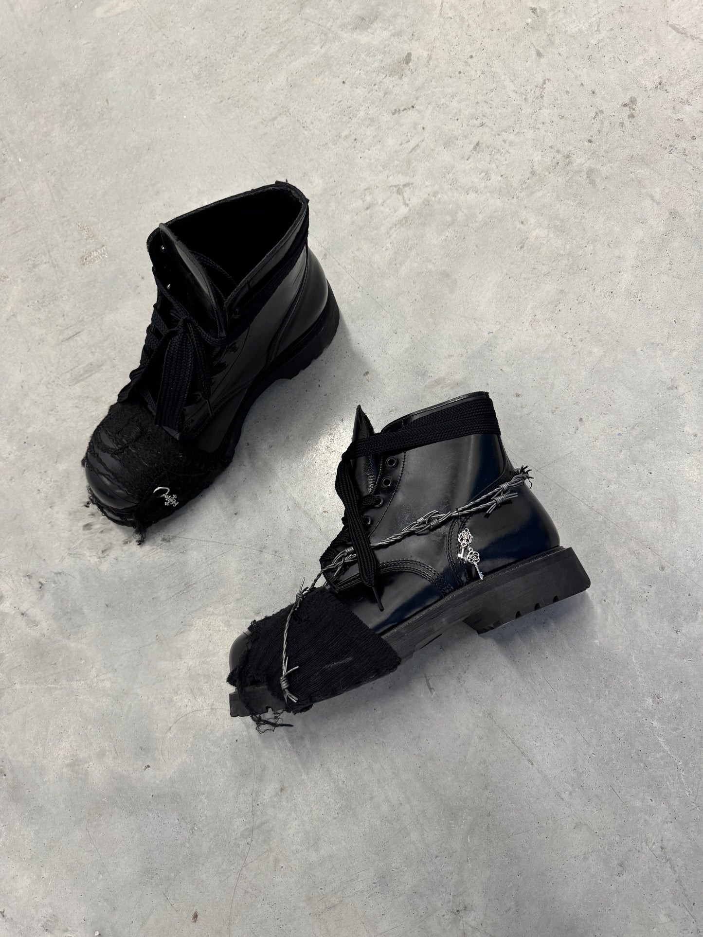 1980’s Graveyard Ankle Boots