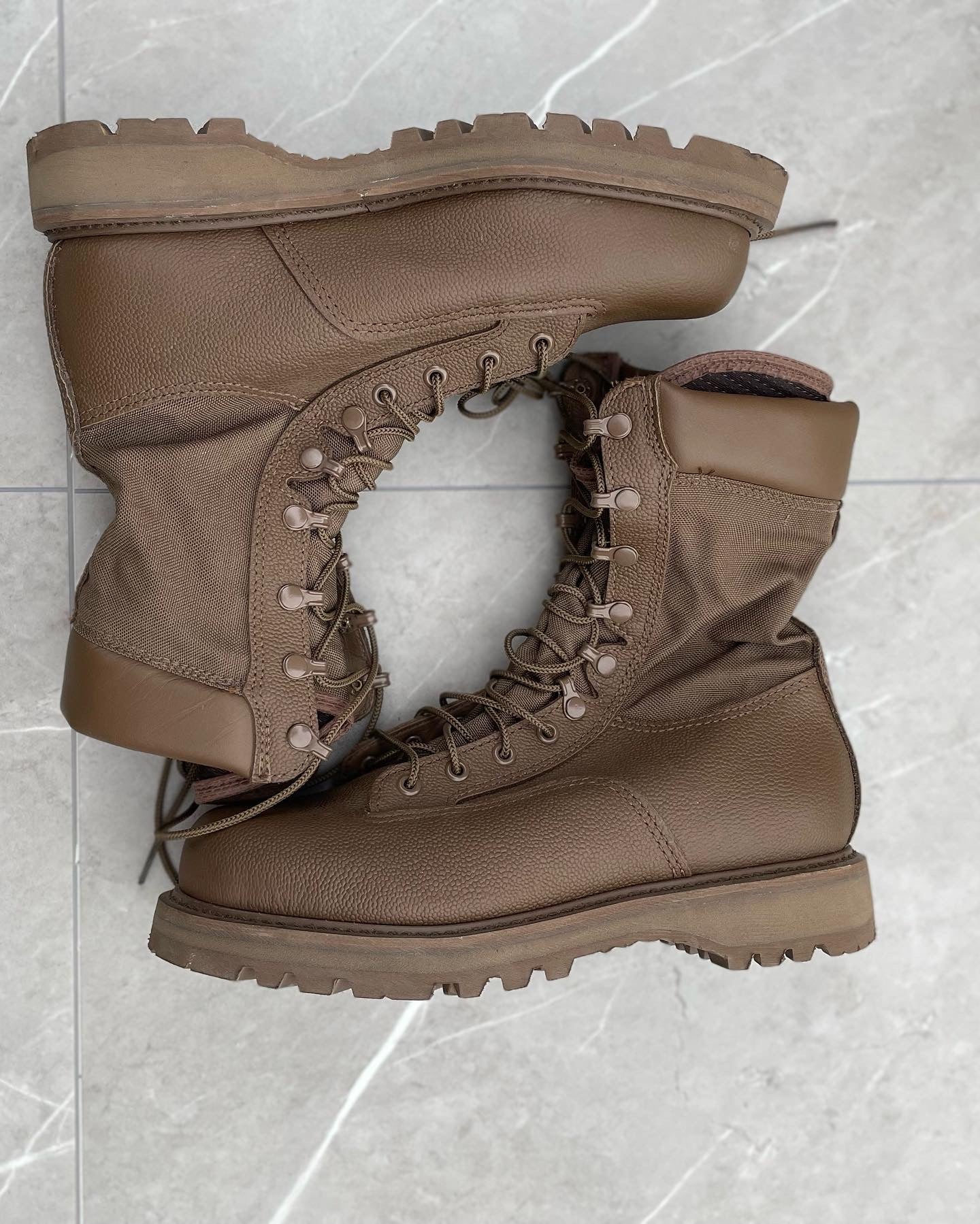 BROWN VINTAGE MILITARY COMBAT BOOTS – EXPIREDRAGS