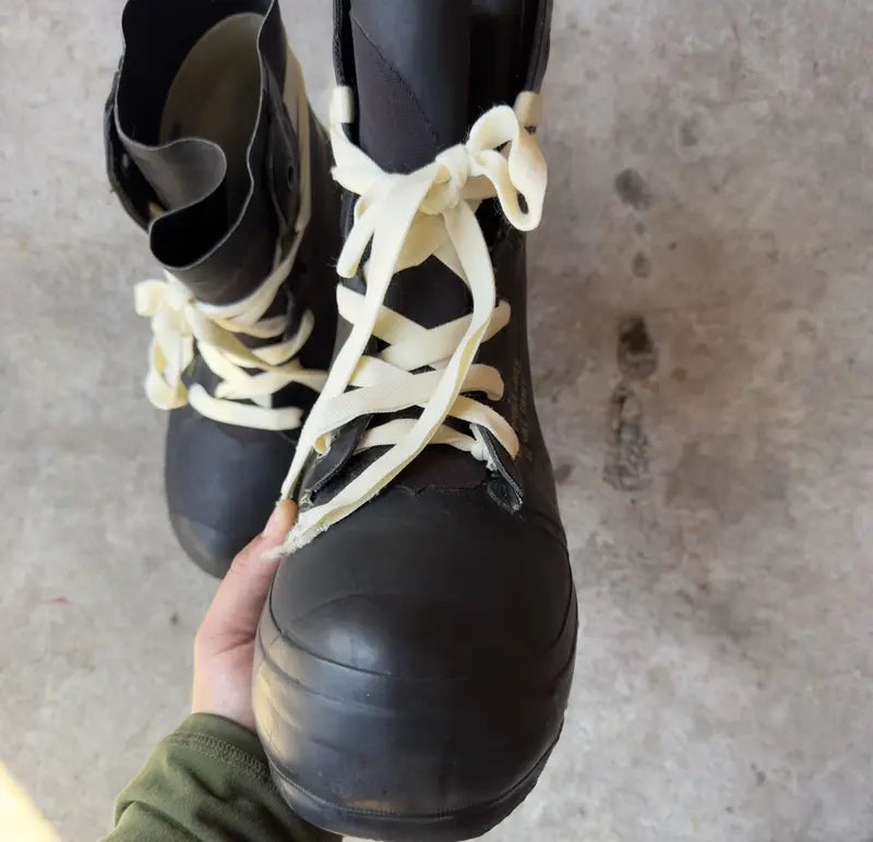 1989 RARE MILITARY Bunny/Mickey Combat Boots