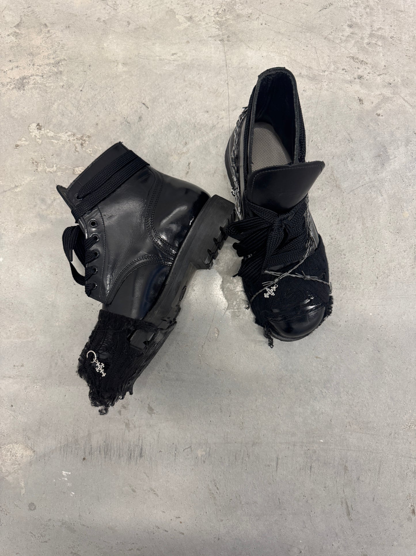 1980’s Graveyard Ankle Boots