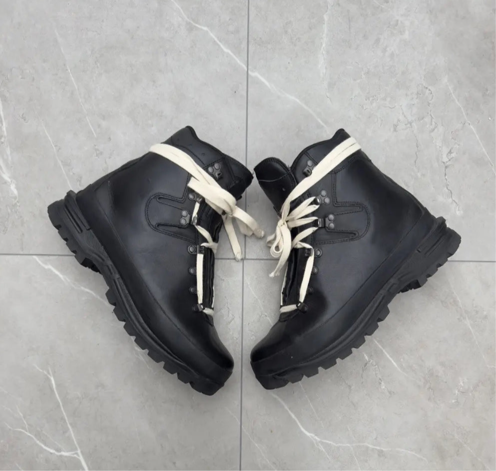 1970s Military Leather Combat Boots