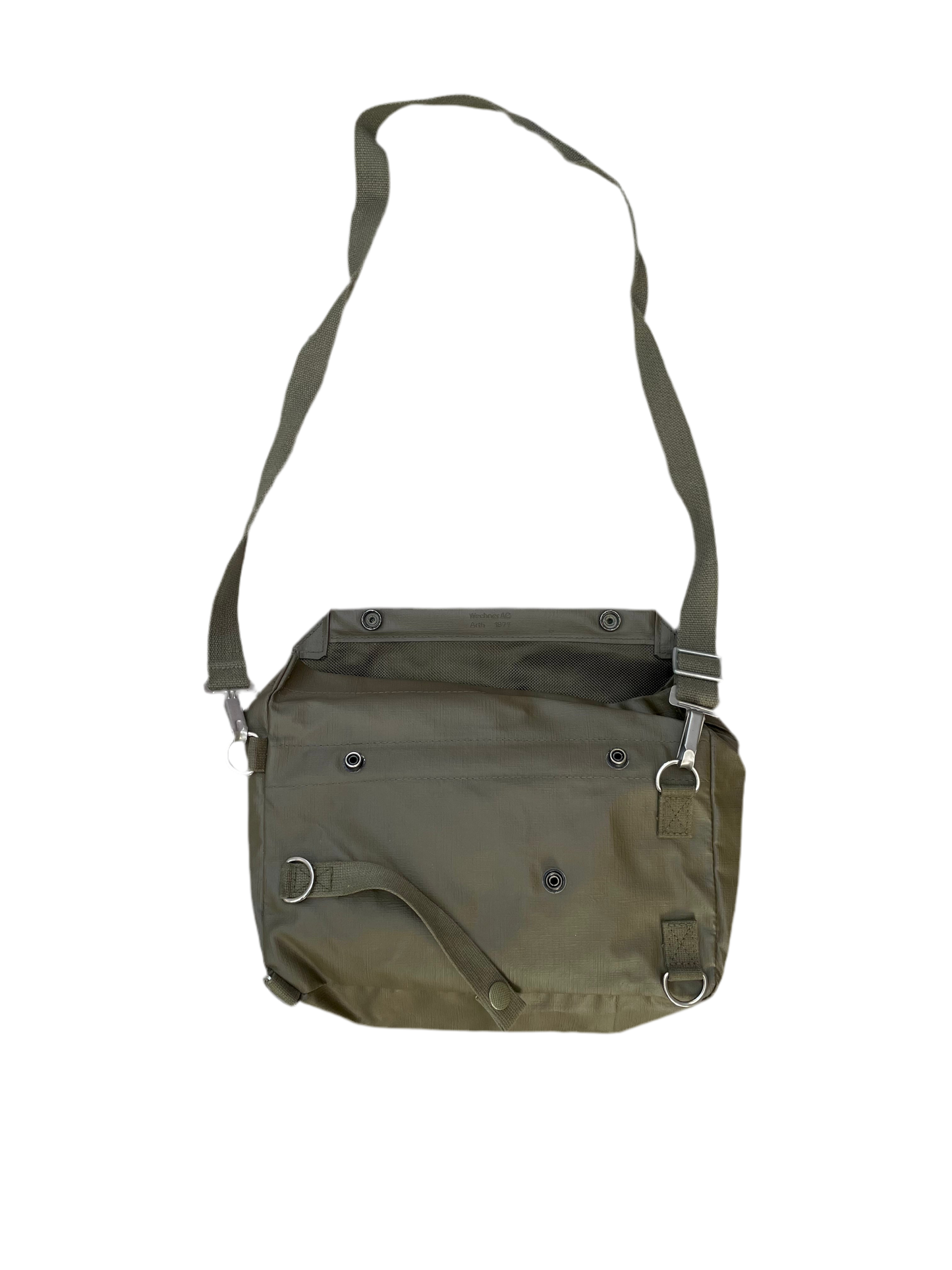 70’s MILITARY GAS CROSSBODY BAG