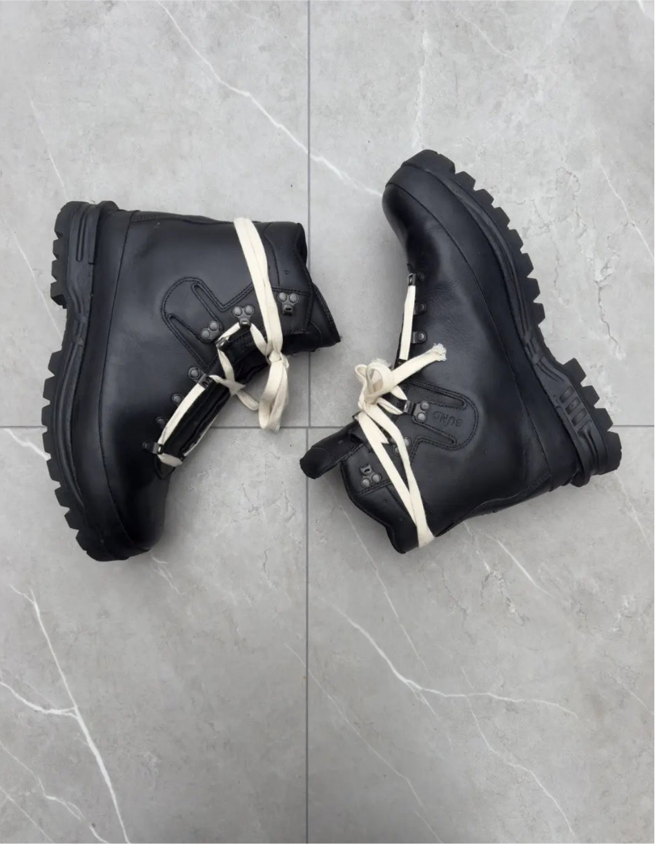 1970s Military Leather Combat Boots