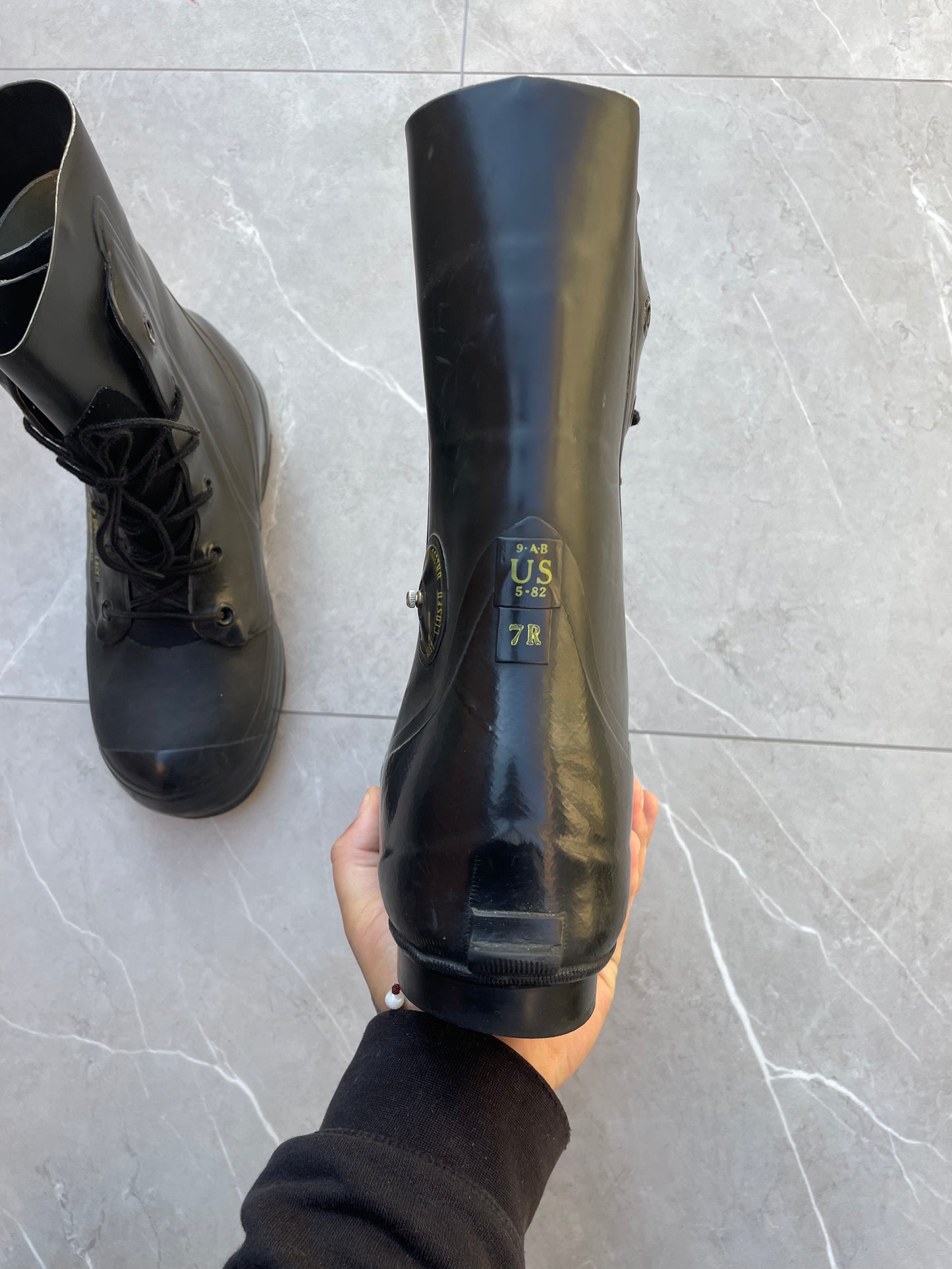 1970s/80s Vintage Mickey Mouse Bunny Combat Boots