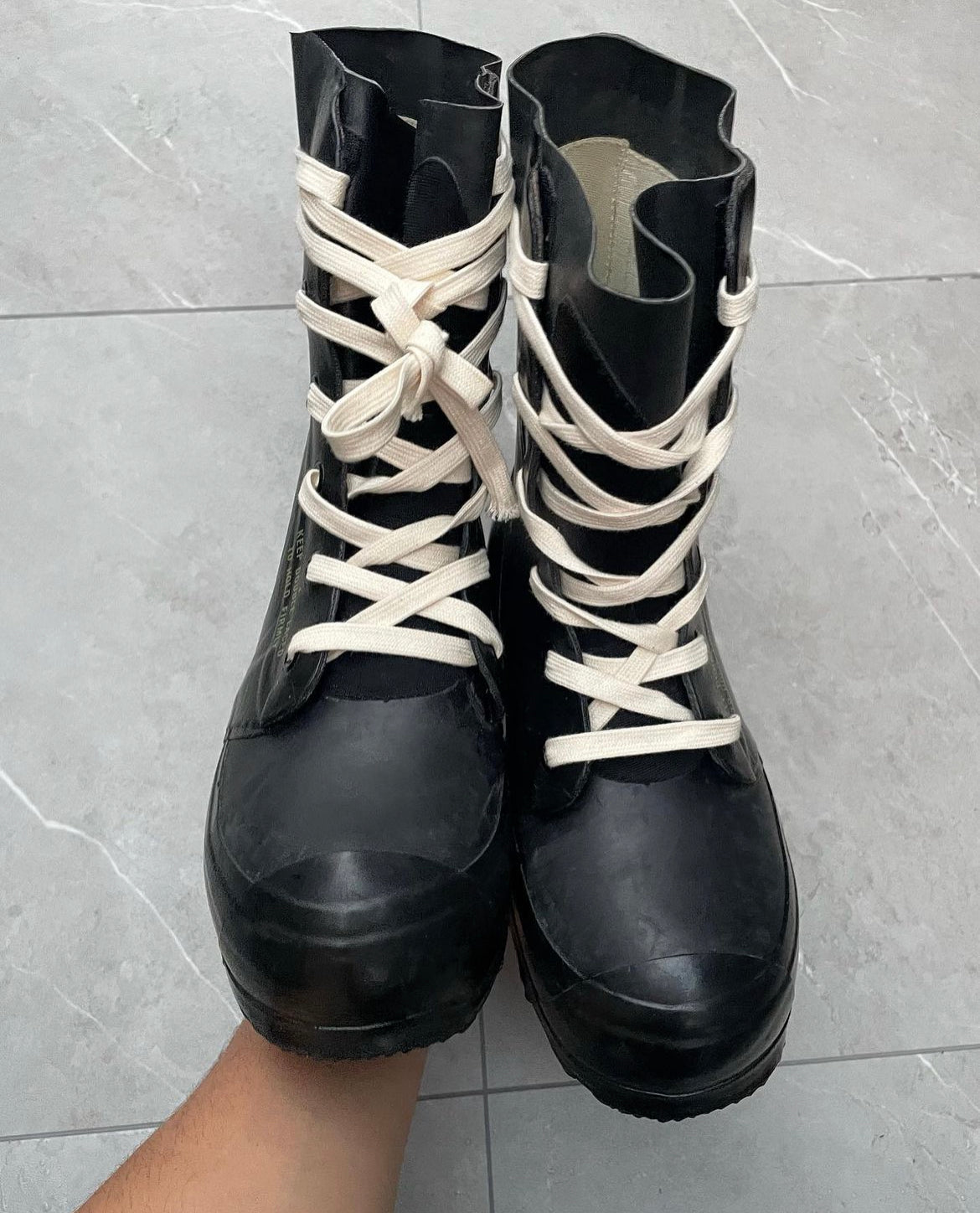 1970s/80s Vintage Mickey Mouse Bunny Combat Boots