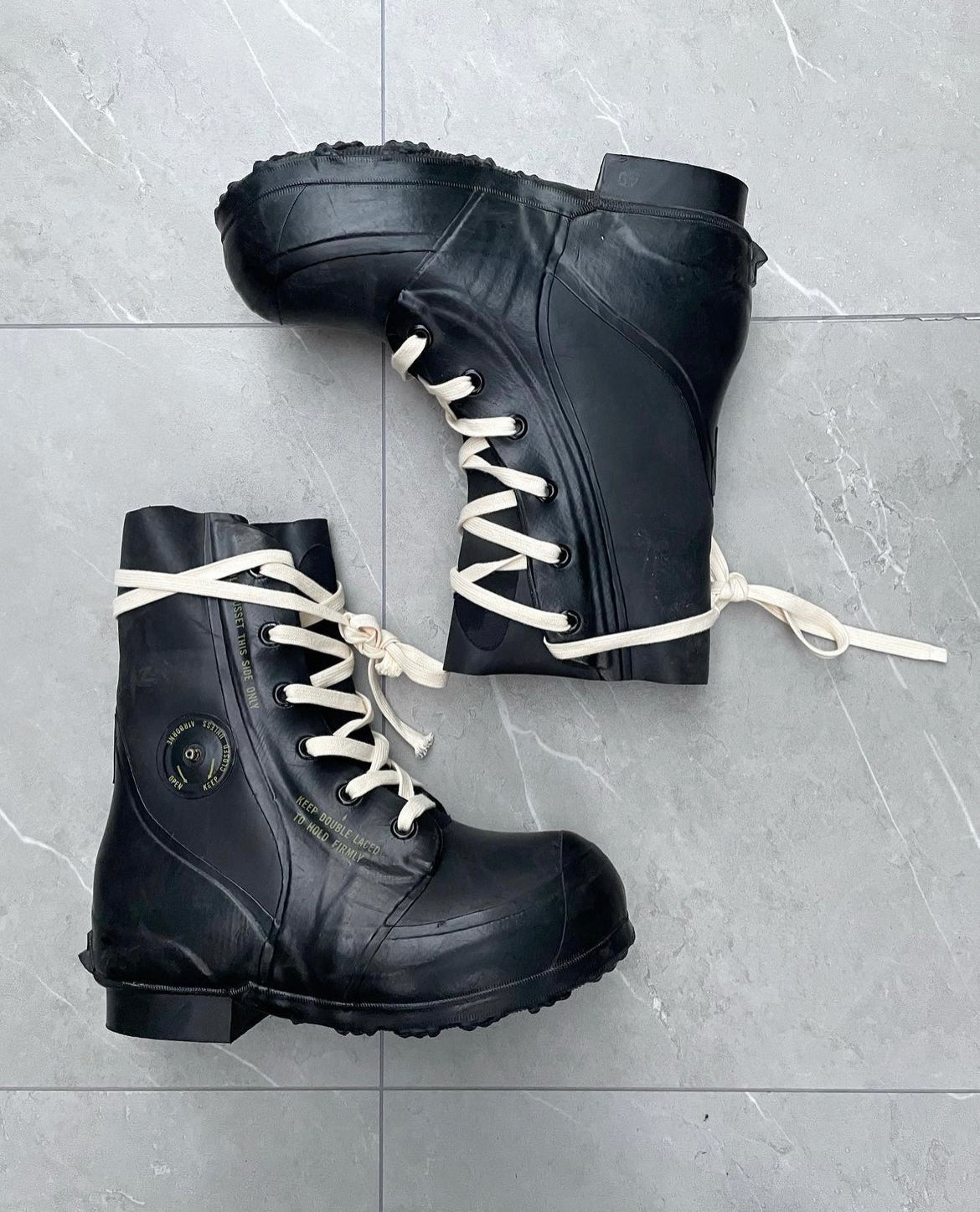 1970s/80s Vintage Mickey Mouse Bunny Combat Boots