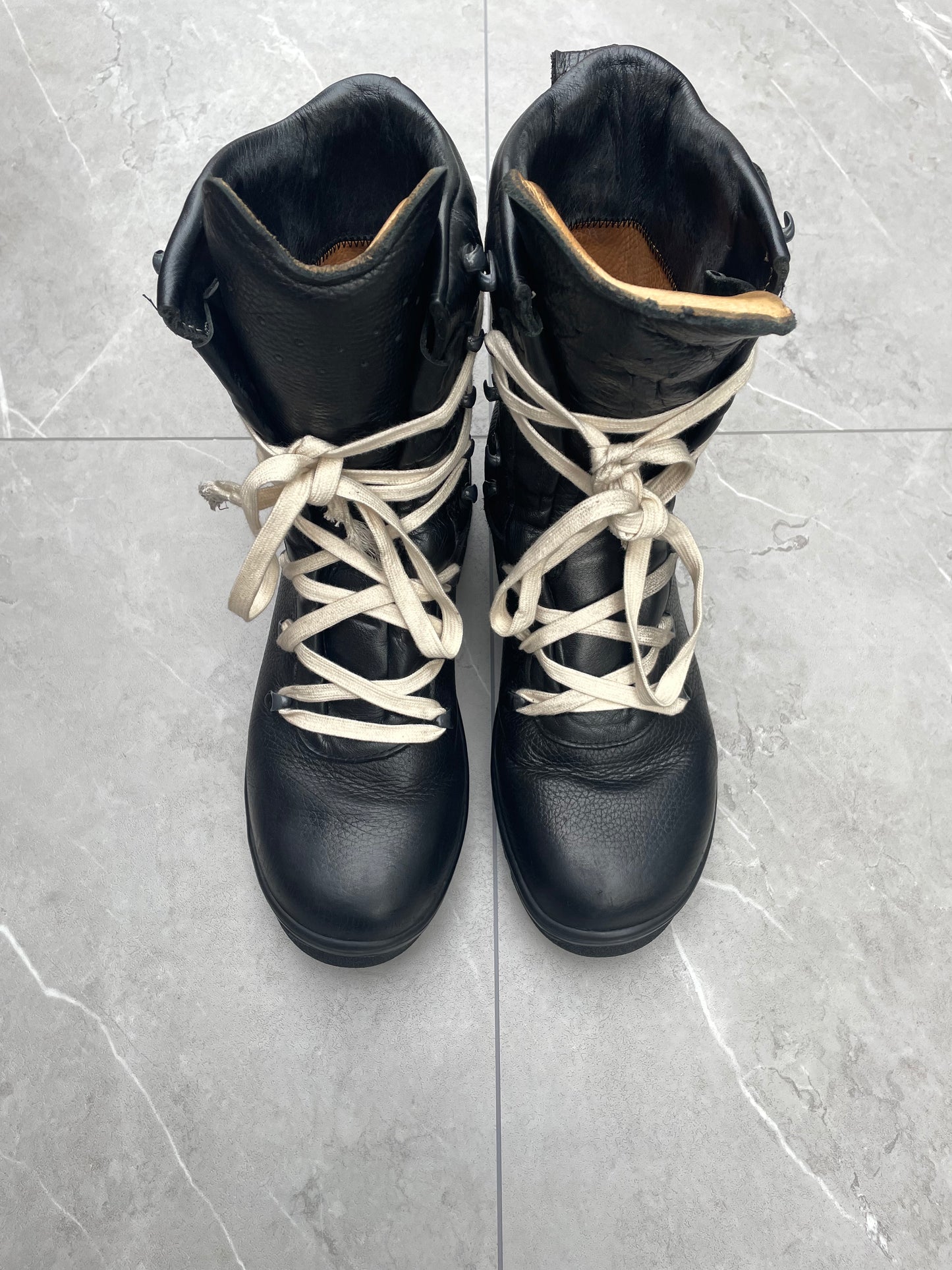 1970s Military Leather Combat Boots