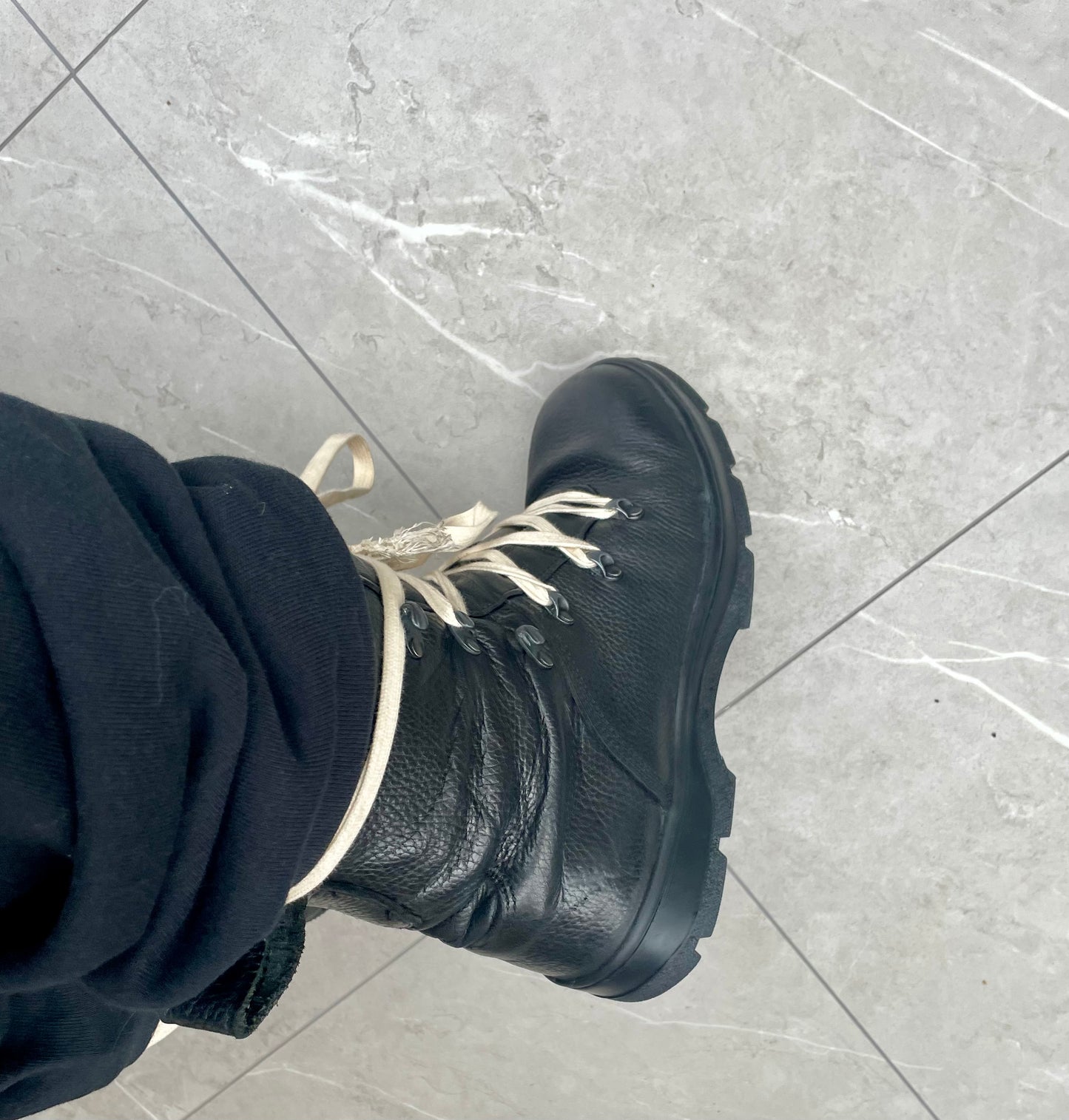 1970s Military Leather Combat Boots
