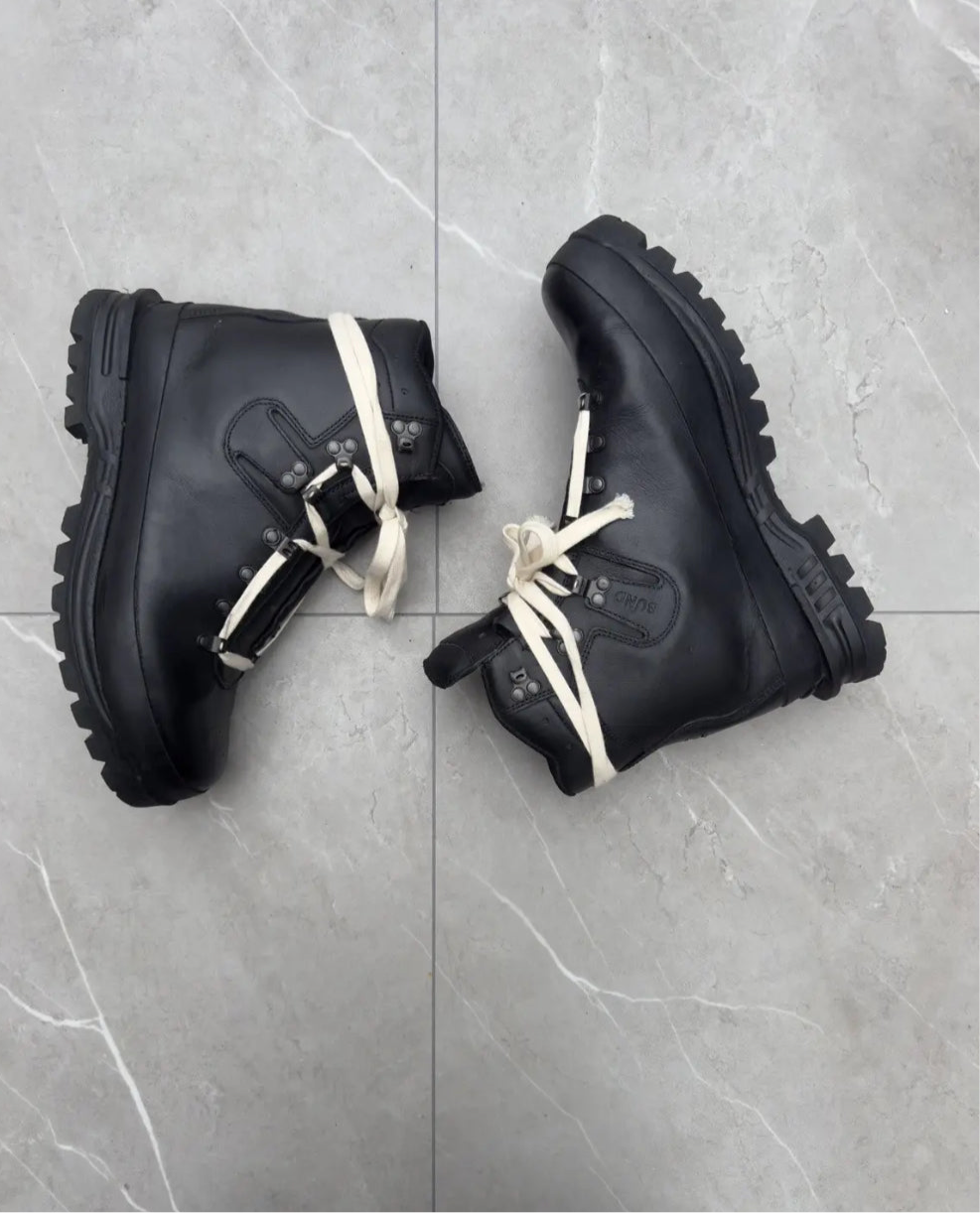 1970s Military Leather Combat Boots