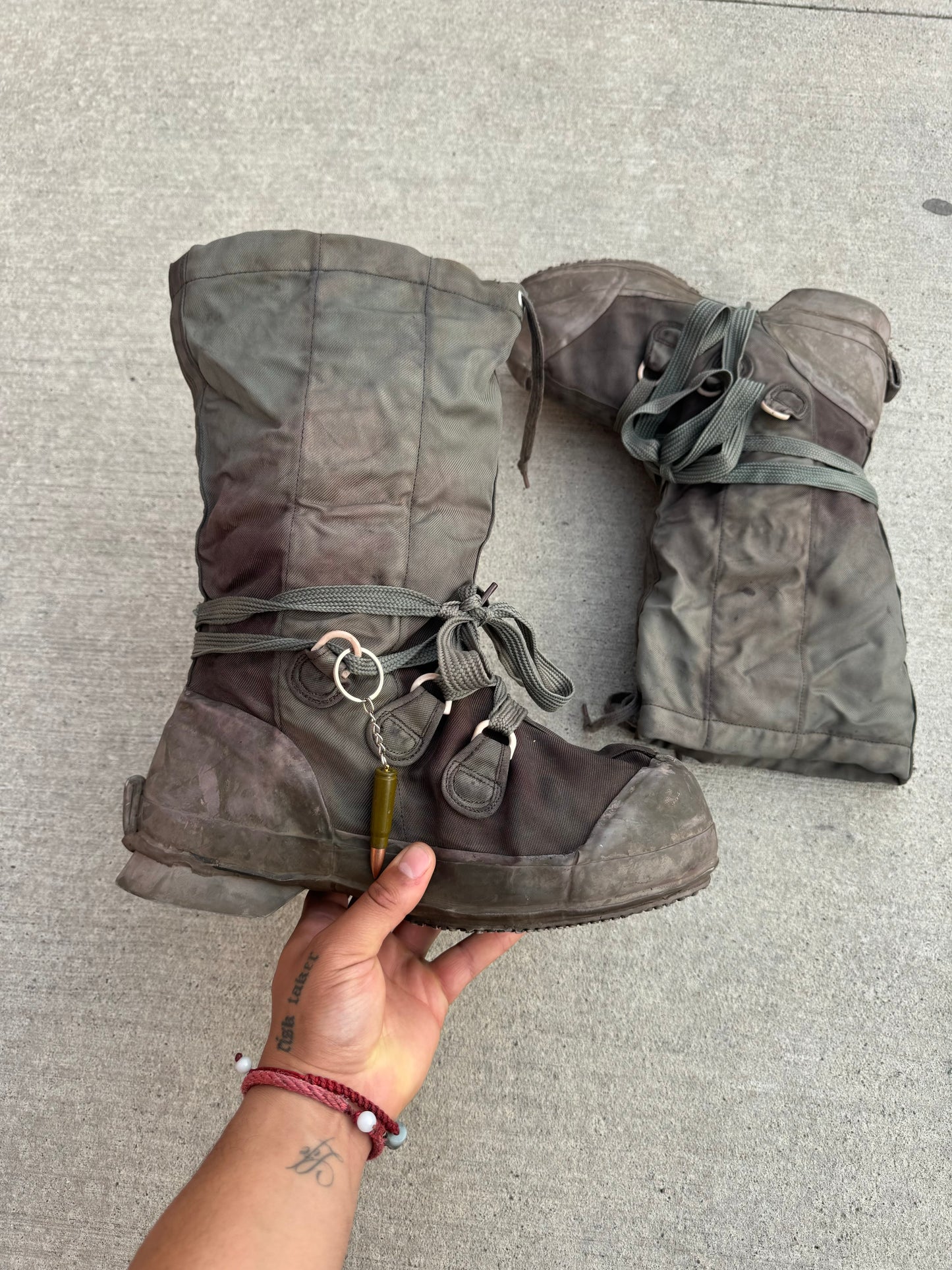 1990’s Camo MUD Boots