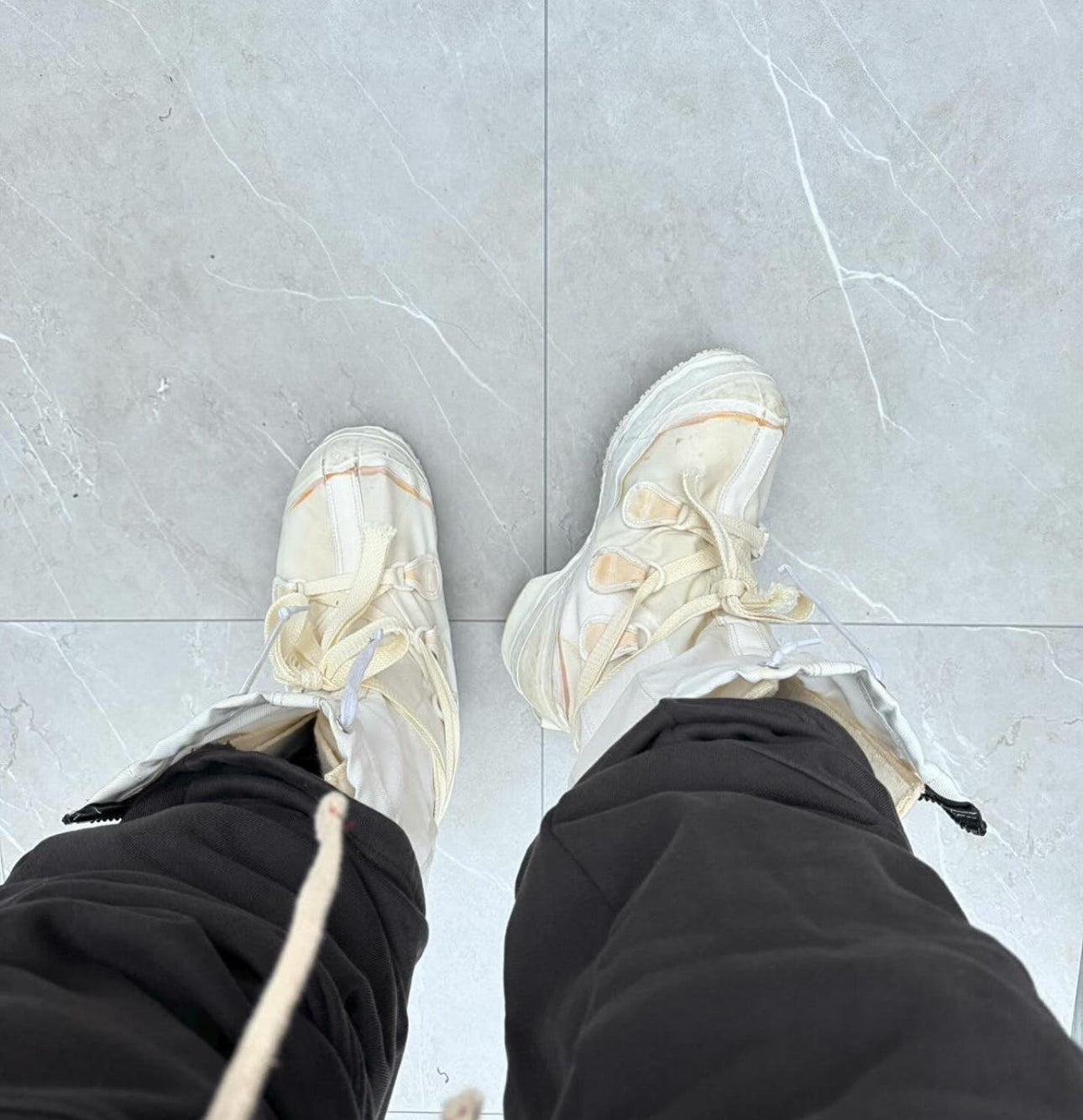 Off White Military Zip Combat Boot