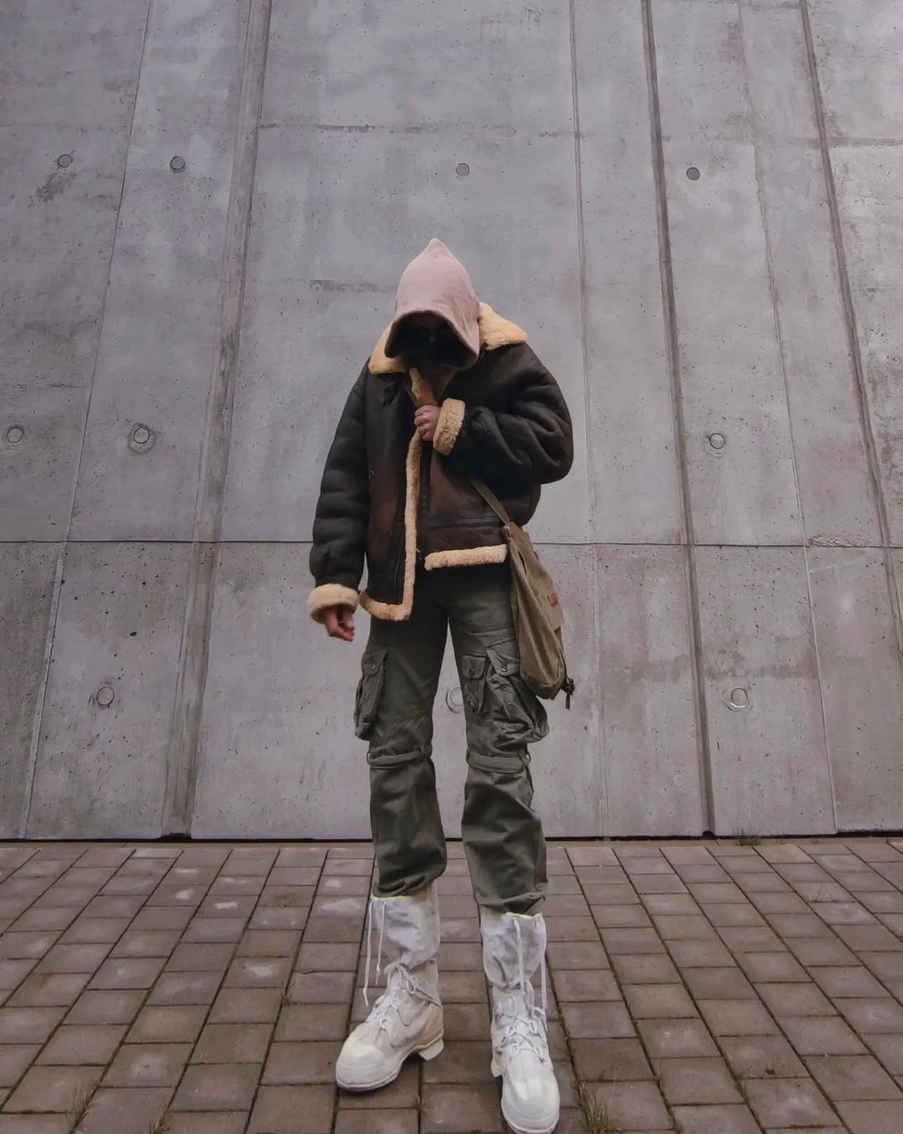 1990’S OFF-WHITE MILITARY BOOT