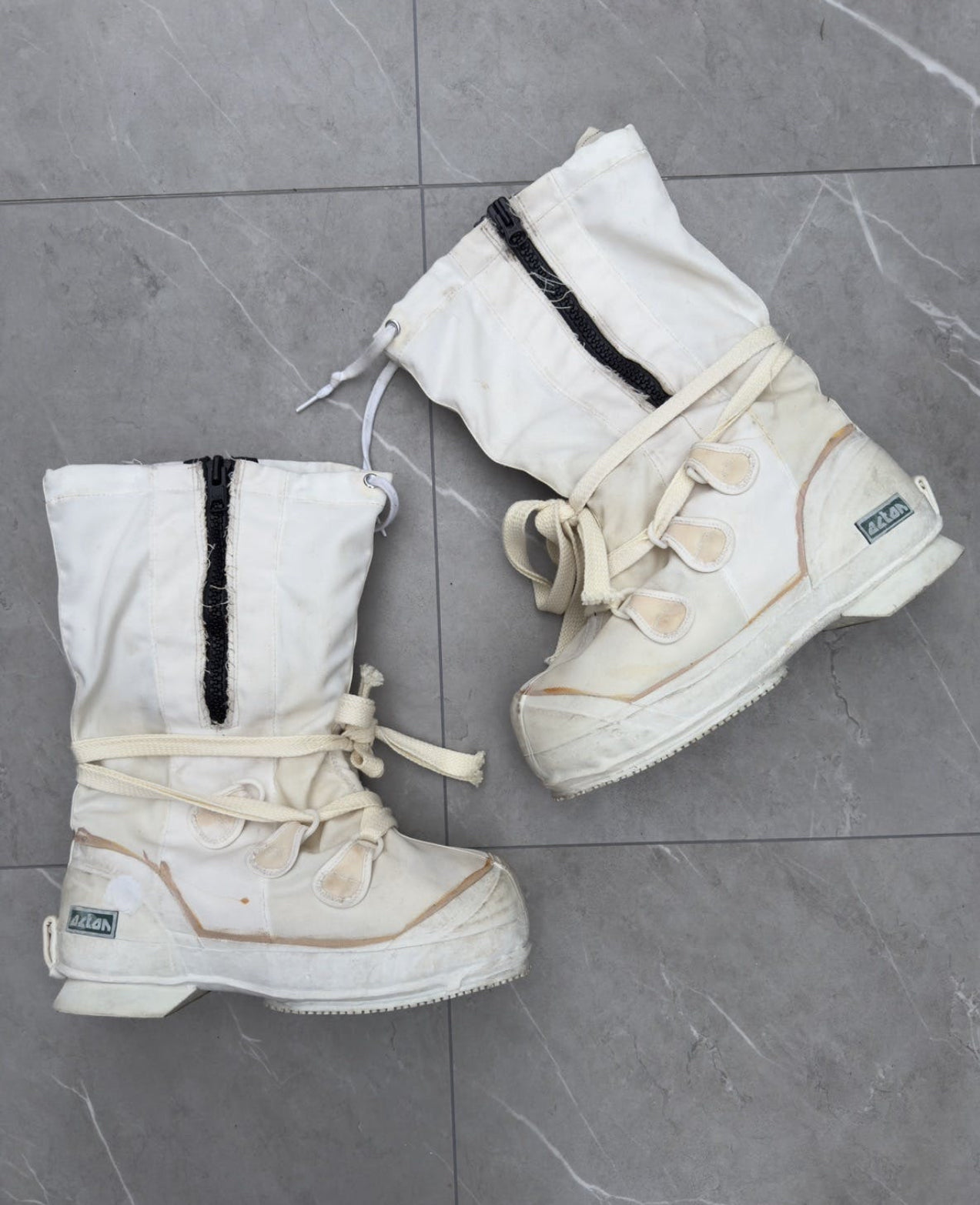 Off White Military Zip Combat Boot