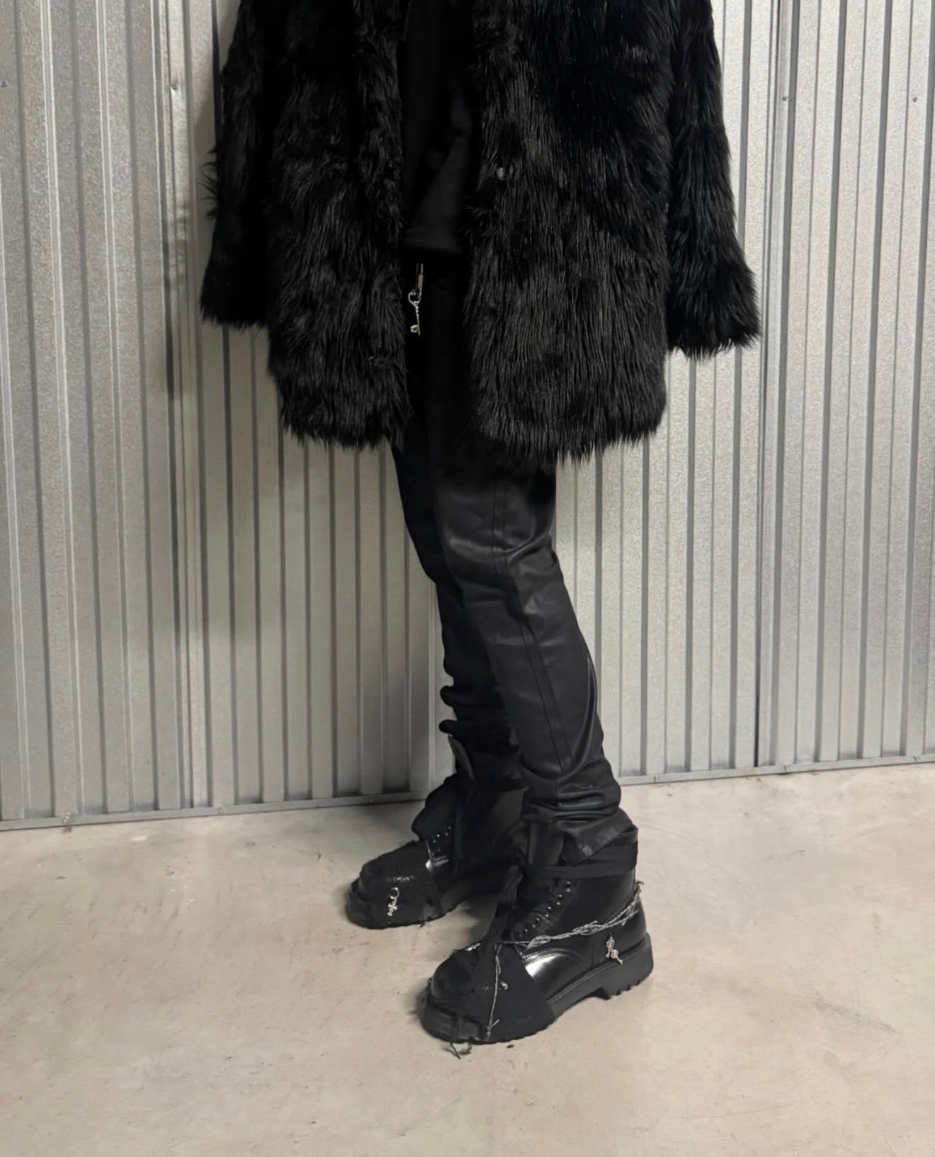 80's GRAVEYARD ANKLE BOOT