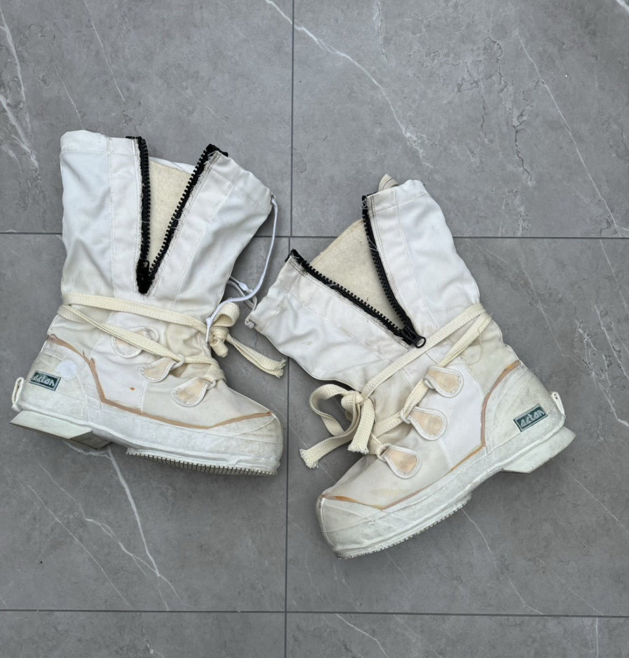 Off White Military Zip Combat Boot