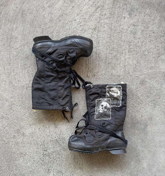 1980's Midnight Rebirth Combat Boots