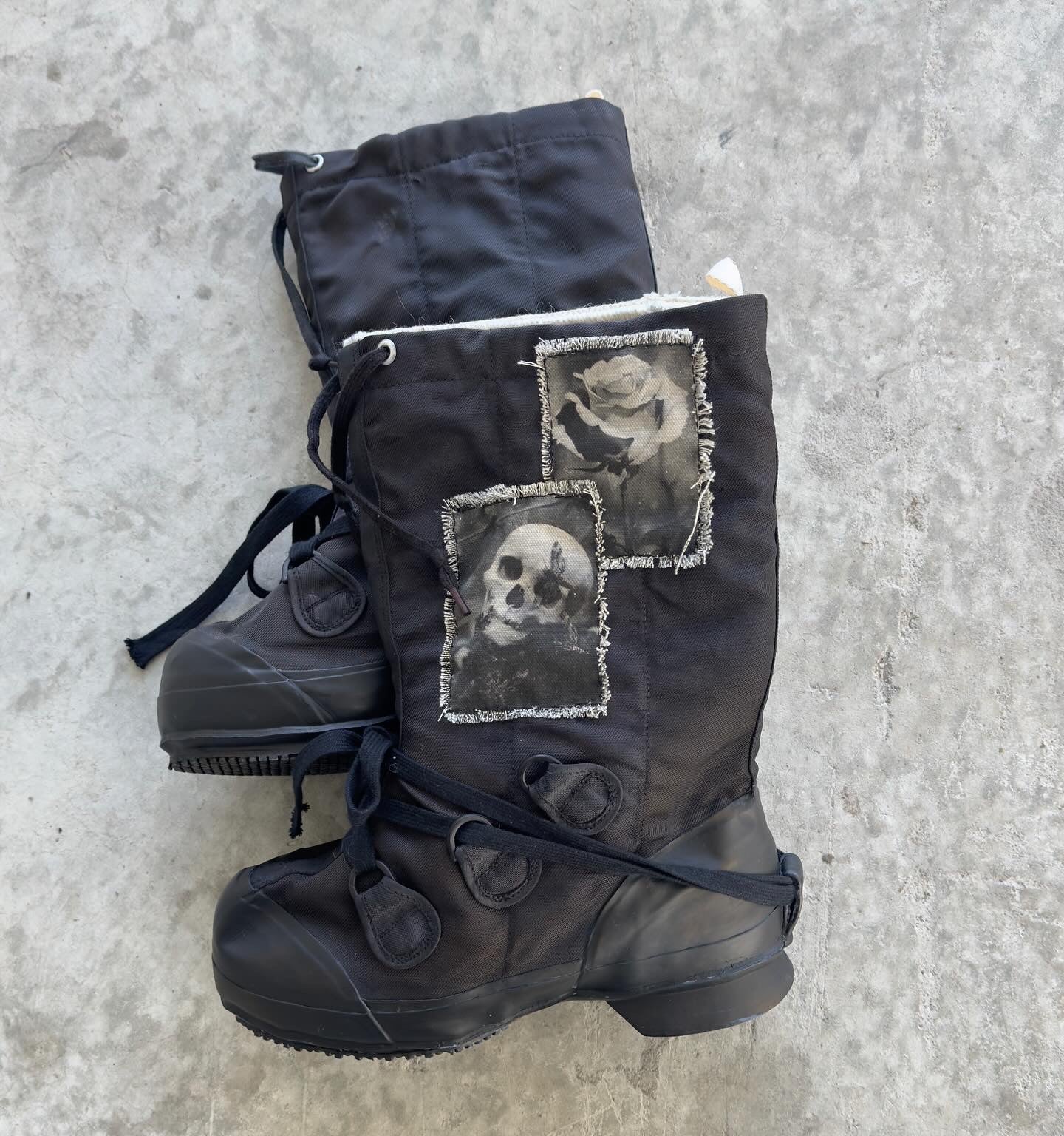 1980's Midnight Rebirth Combat Boots