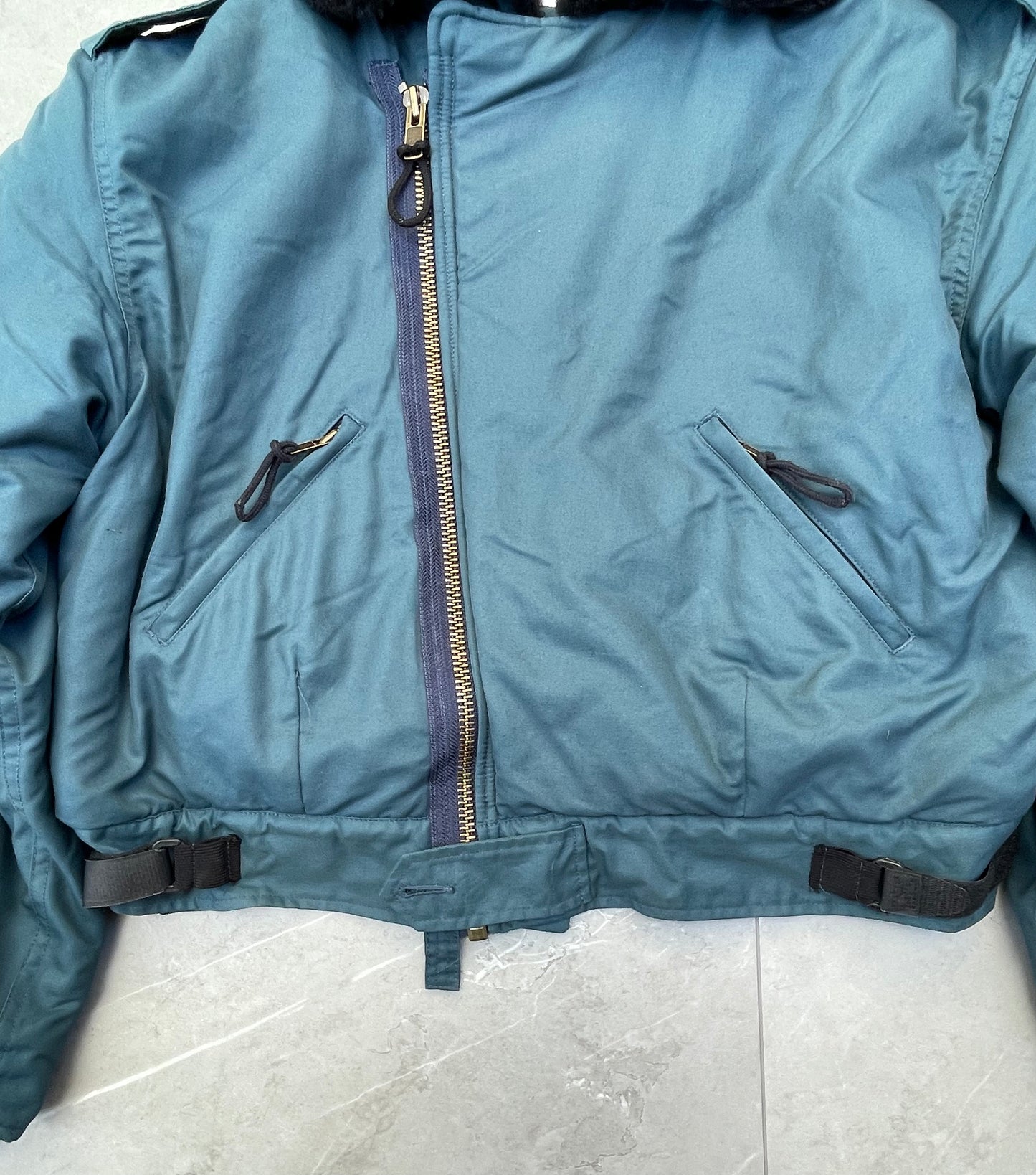 1980s Vintage Military Pilot Jacket