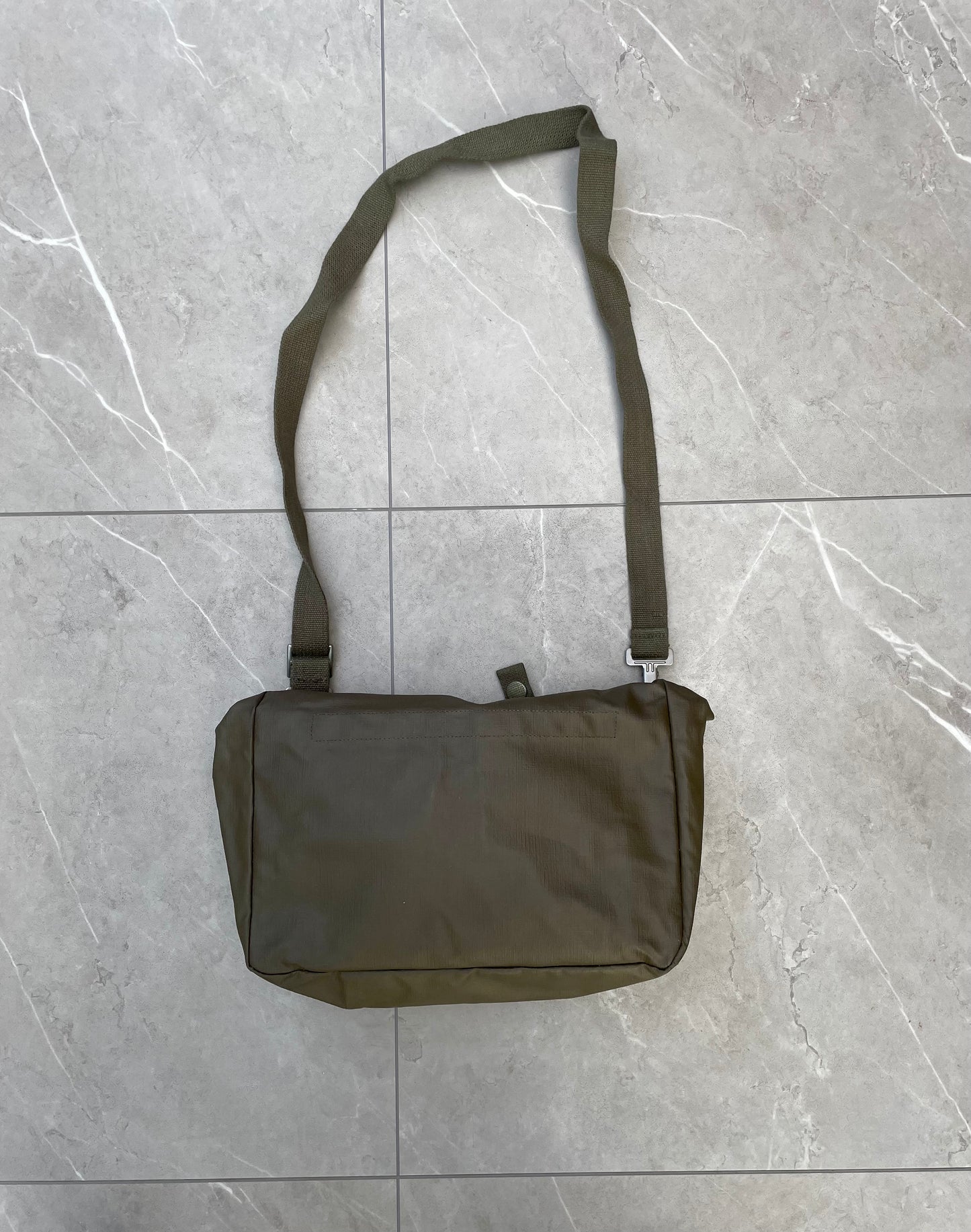 1970s Military Gas Mask Crossbody Bag