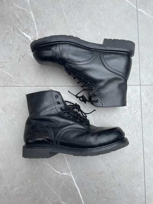 1980s Vintage Military Issue Ankle Boots