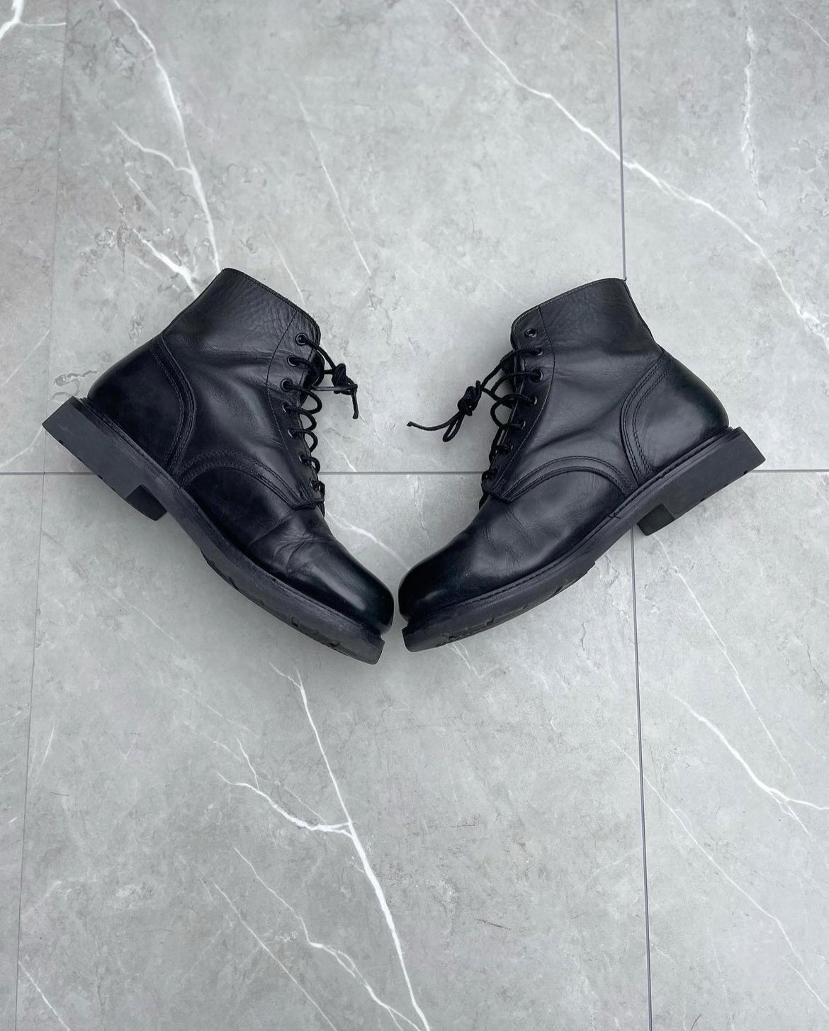 1980s Vintage Military Issue Ankle Boots