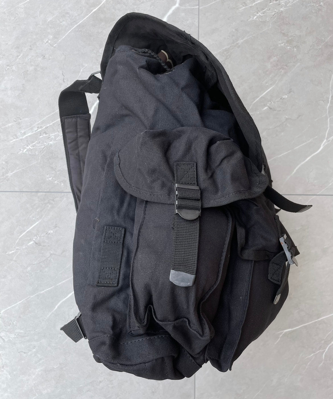 Old military rucksack best sale